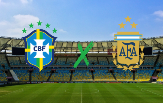 Brasil 0 x 1 Argentina