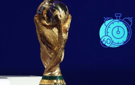 Faltam 60 dias para a Copa do Mundo