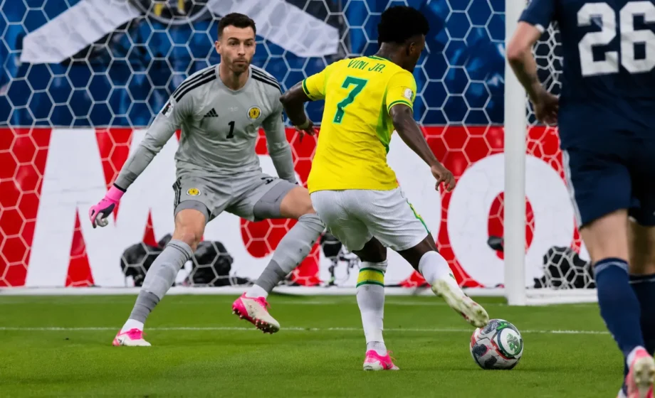 Gol de Vini JR contra Escocia - Copa do Mundo 2026